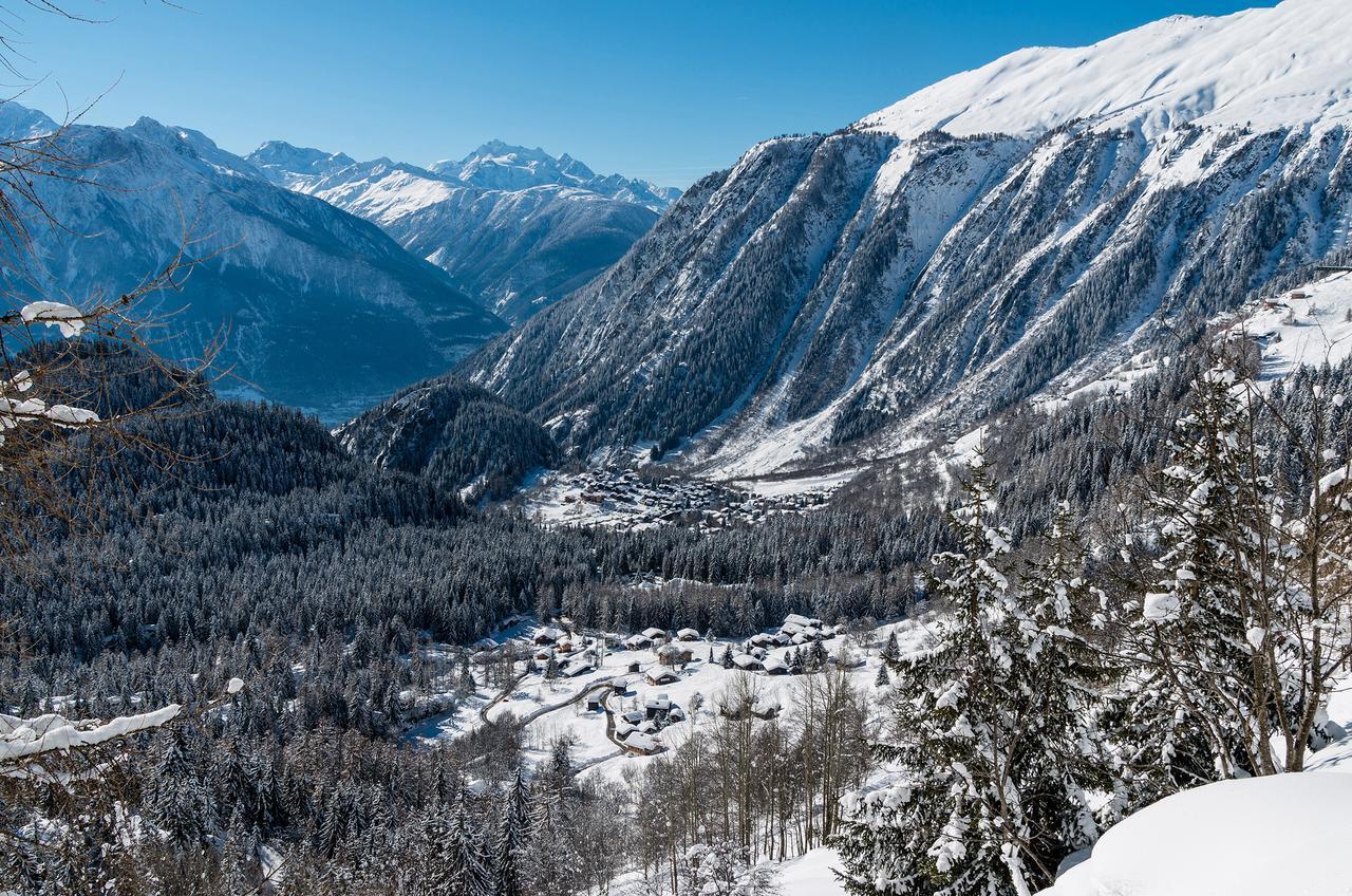 Bergquell Haus D Appartement Blatten bei Naters Buitenkant foto